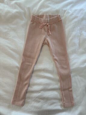 Zara Toddler Girl Pink Leggings- Size 6